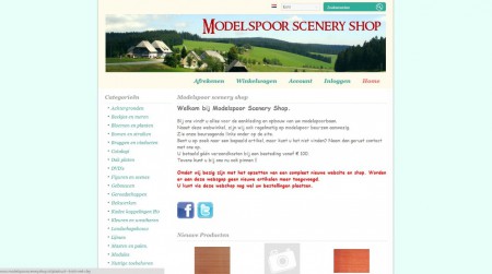 Modelspoor Scenery Shop